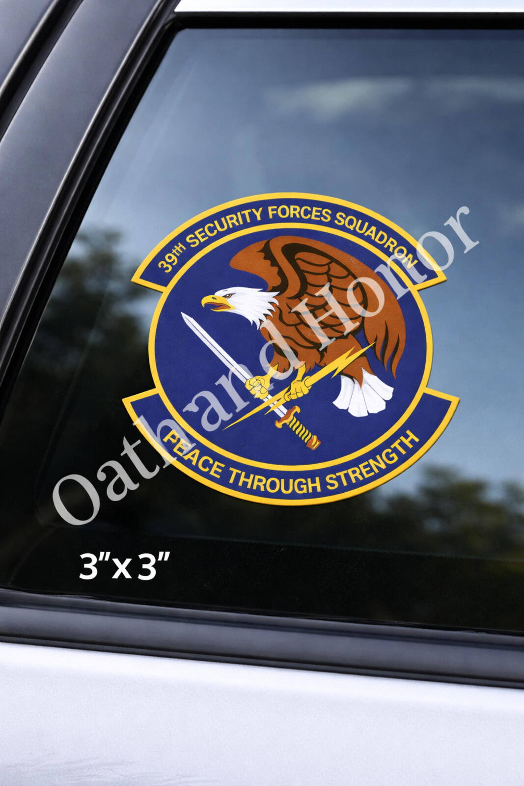 USAF 39th Security Forces Squadron Magnet – Incirlik AB Turkey – view 4