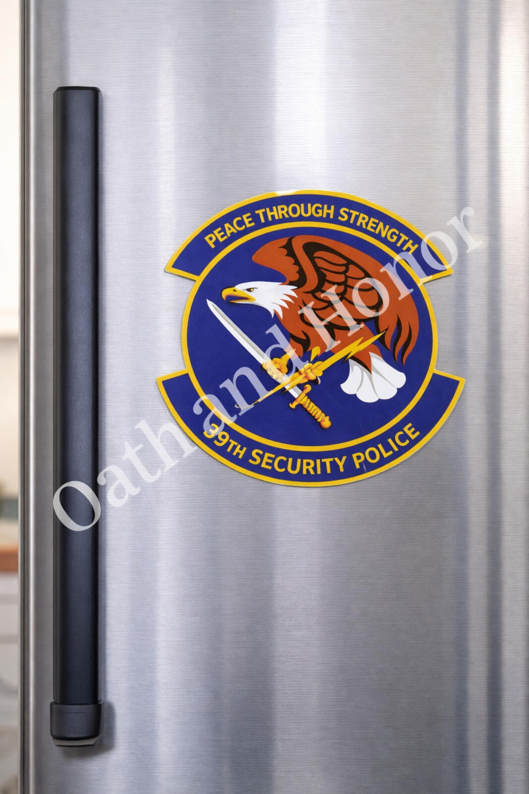 USAF 39th Security Police Squadron Magnet – Incirlik AB Turkey – view 3