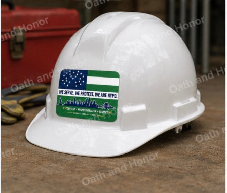 NYPD Flag Decal – Police Support Decal or Magnet – 3x2, 4x3, or 5x4