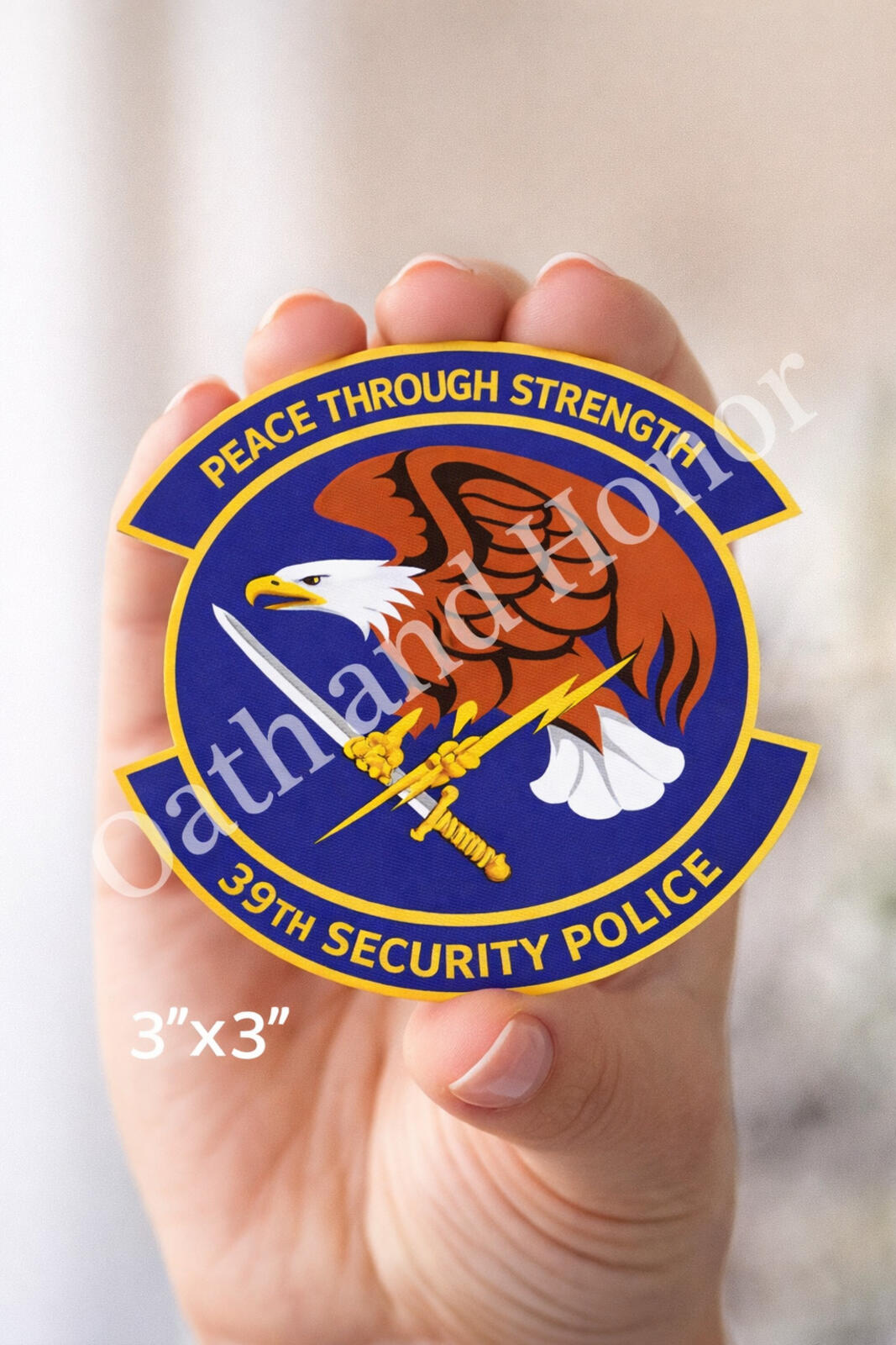 USAF 39th Security Police Squadron Magnet – Incirlik AB Turkey – view 2