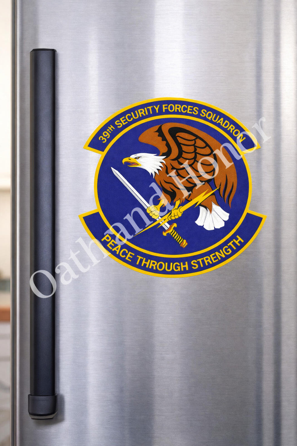 USAF 39th Security Forces Squadron Magnet – Incirlik AB Turkey – view 3